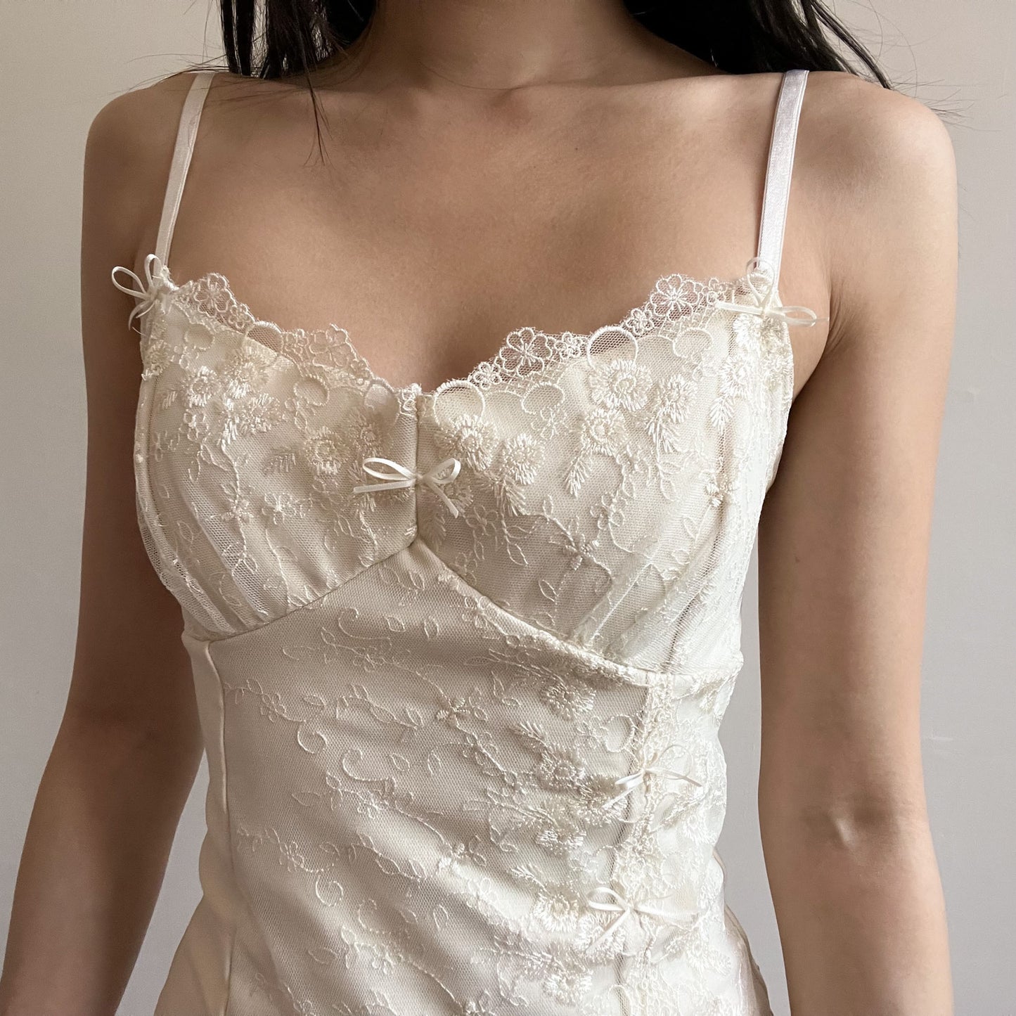 Vanilla Cream Asymmetric Top