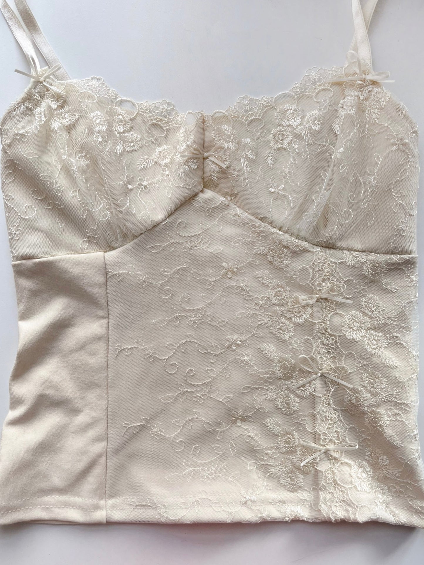 Vanilla Cream Asymmetric Top