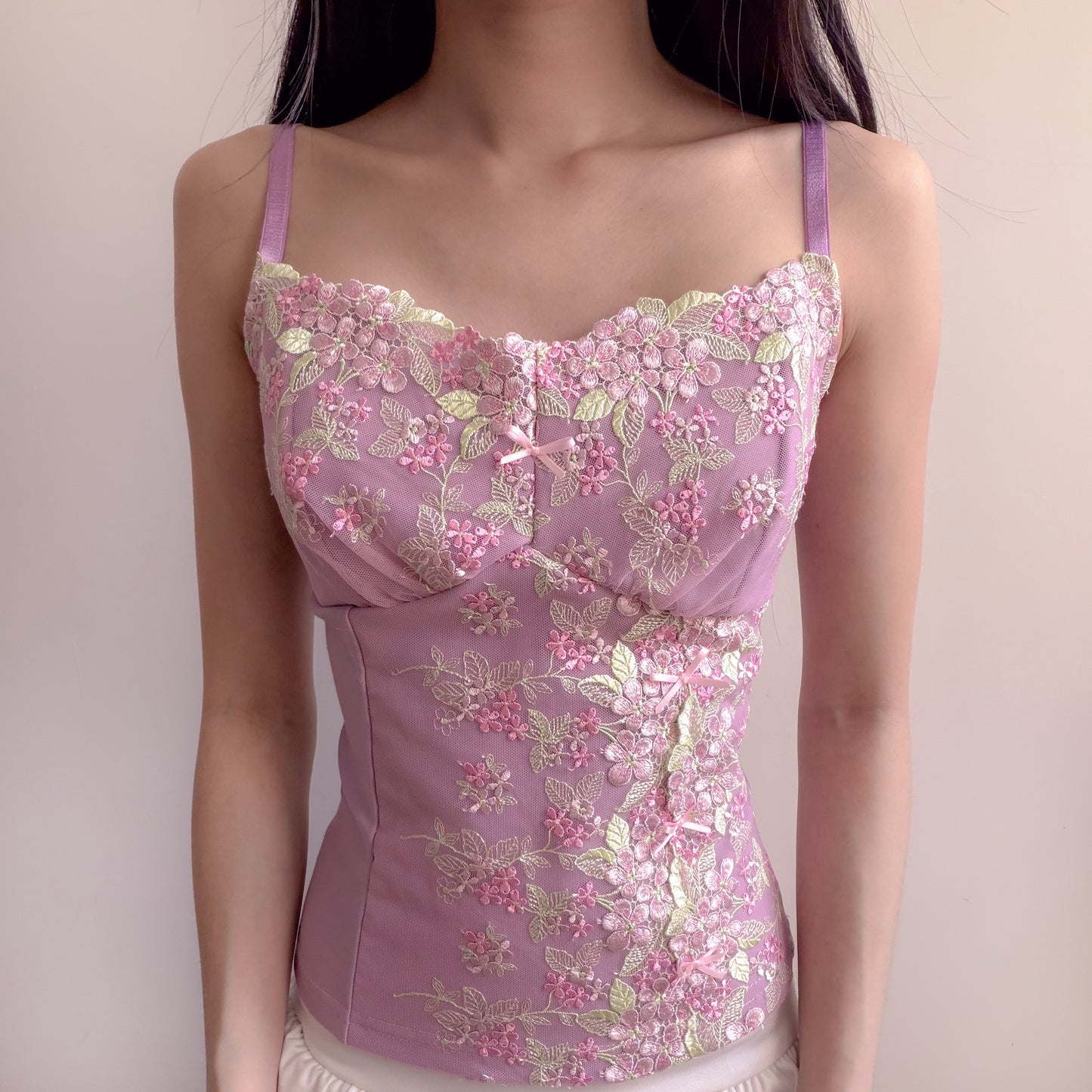 Violet Vineyard Asymmetric Top (Lavender)