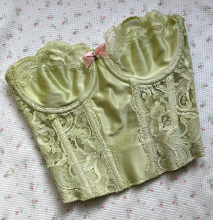 Green Vintage Bustier