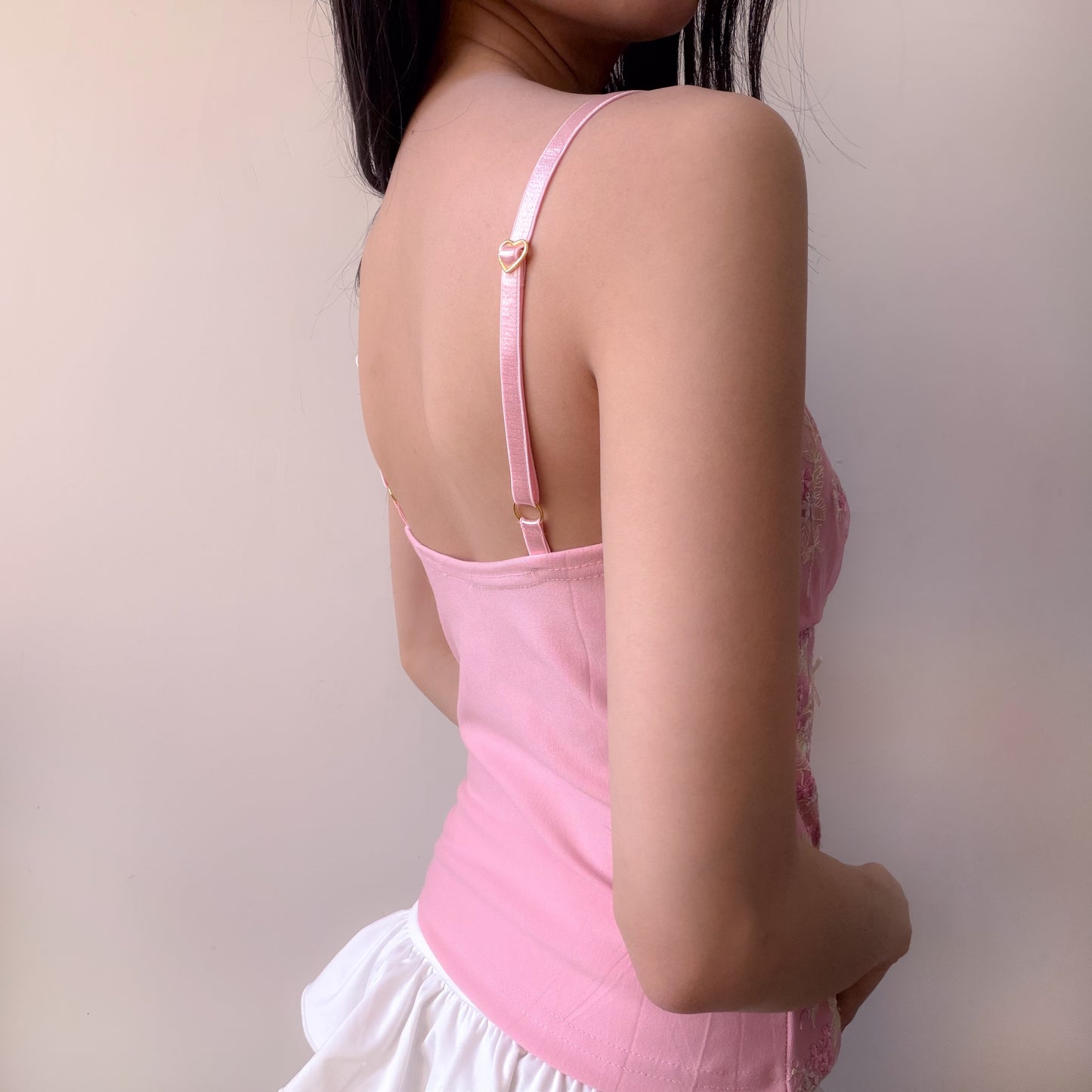 Violet Vineyard Asymmetric Top (Pink)