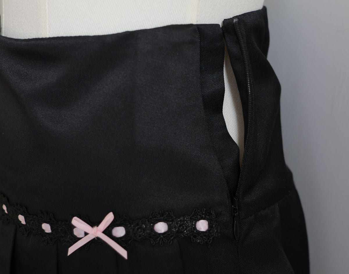 Midnight Pleated Skirt