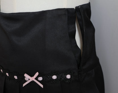 Midnight Pleated Skirt