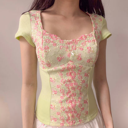 Enchanted Garden Cotton Tee