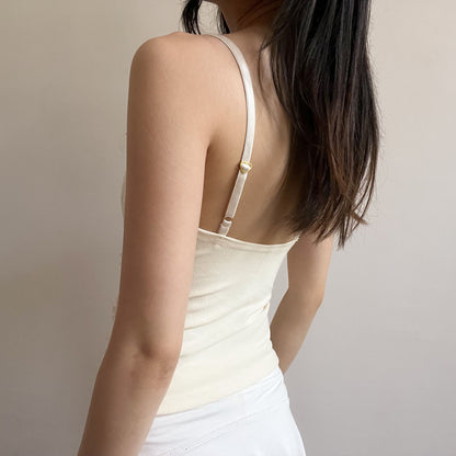 Vanilla Cream Asymmetric Top