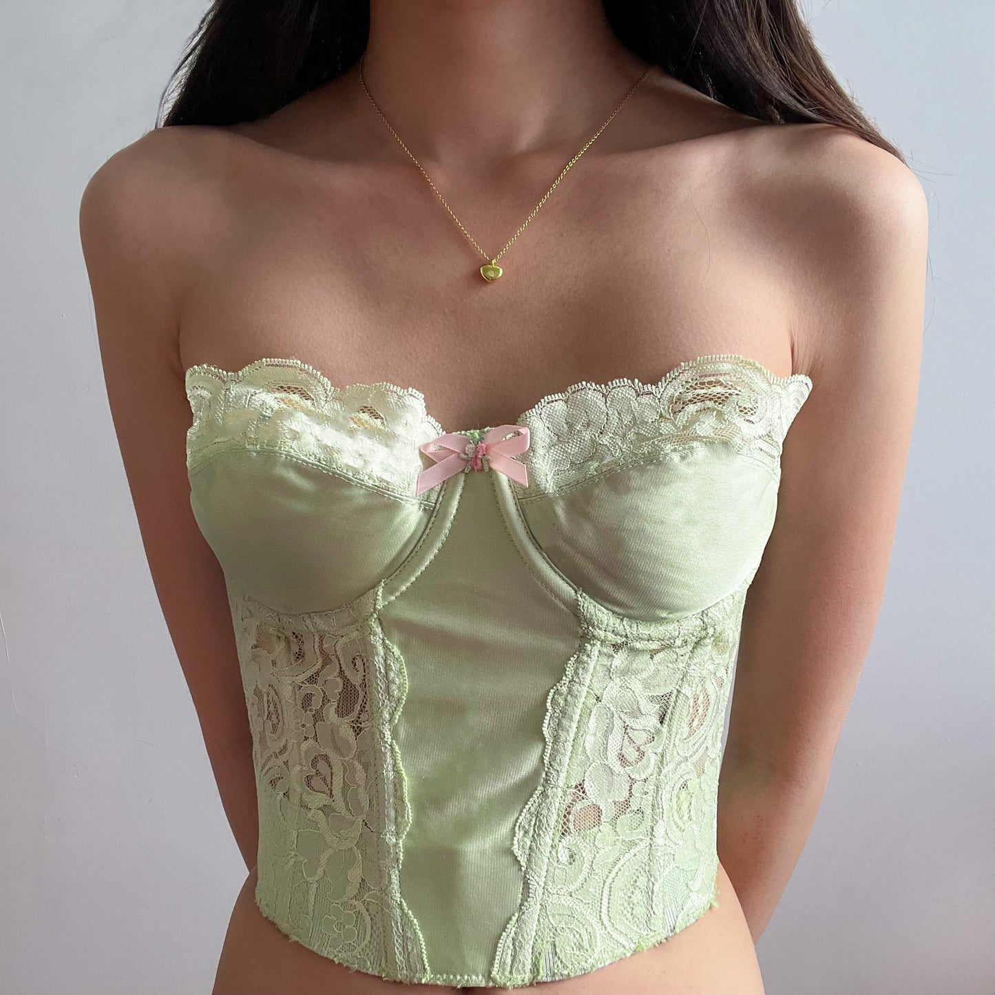 Green Vintage Bustier