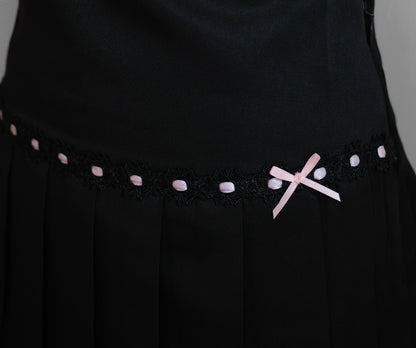 Midnight Pleated Skirt