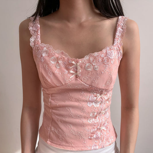 Blush Horizon Asymmetric Top