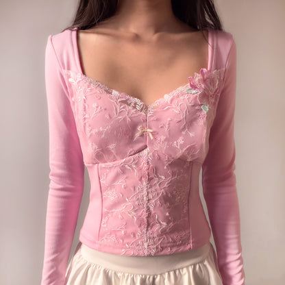 Dusk Lilacs Long Sleeve Tee