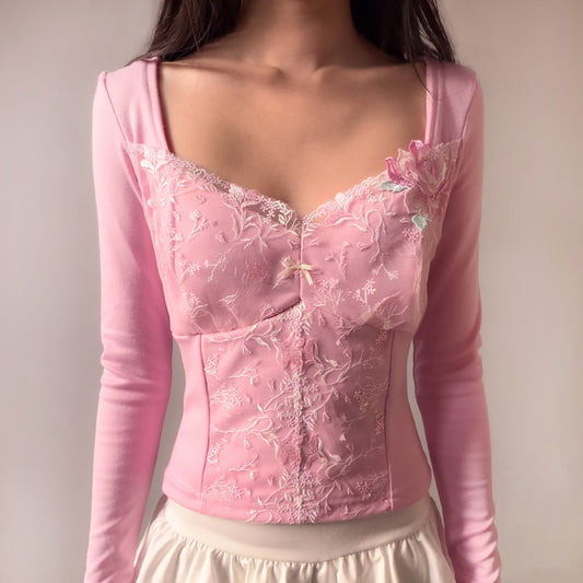 Dusk Lilacs Long Sleeve Tee