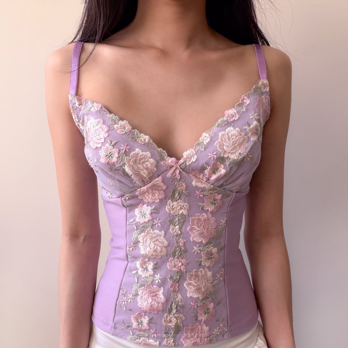 Lilac Bloom Top