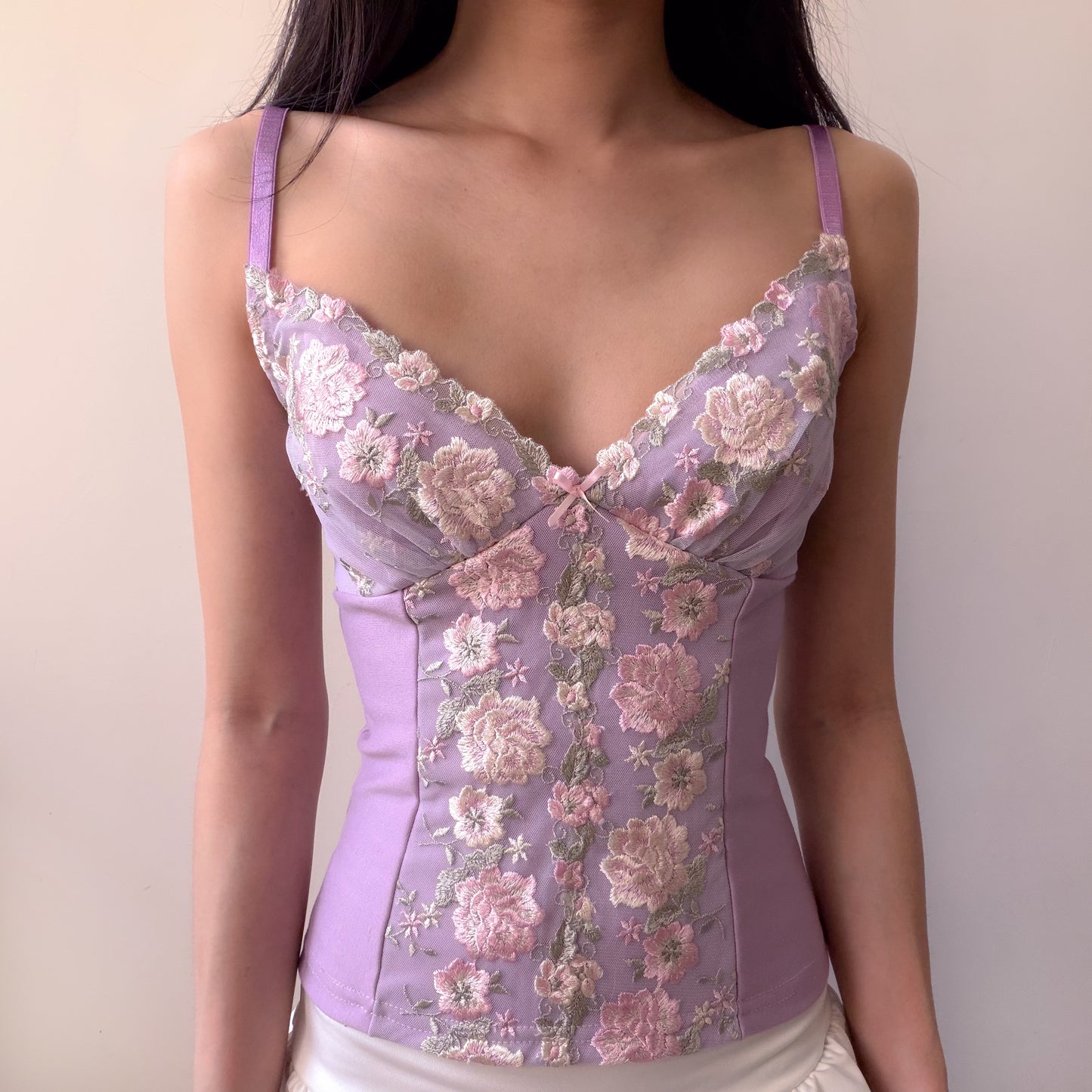 Lilac Bloom Top