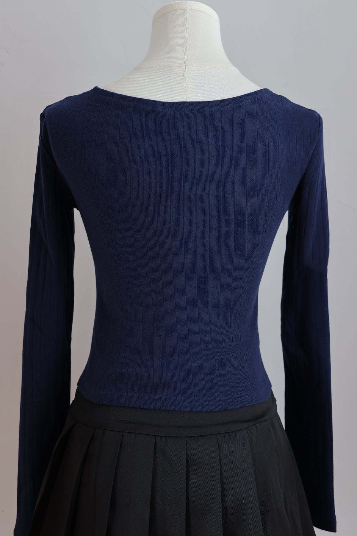 Midnight Rose Long Sleeve Top