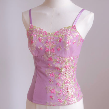 Violet Vineyard Asymmetric Top