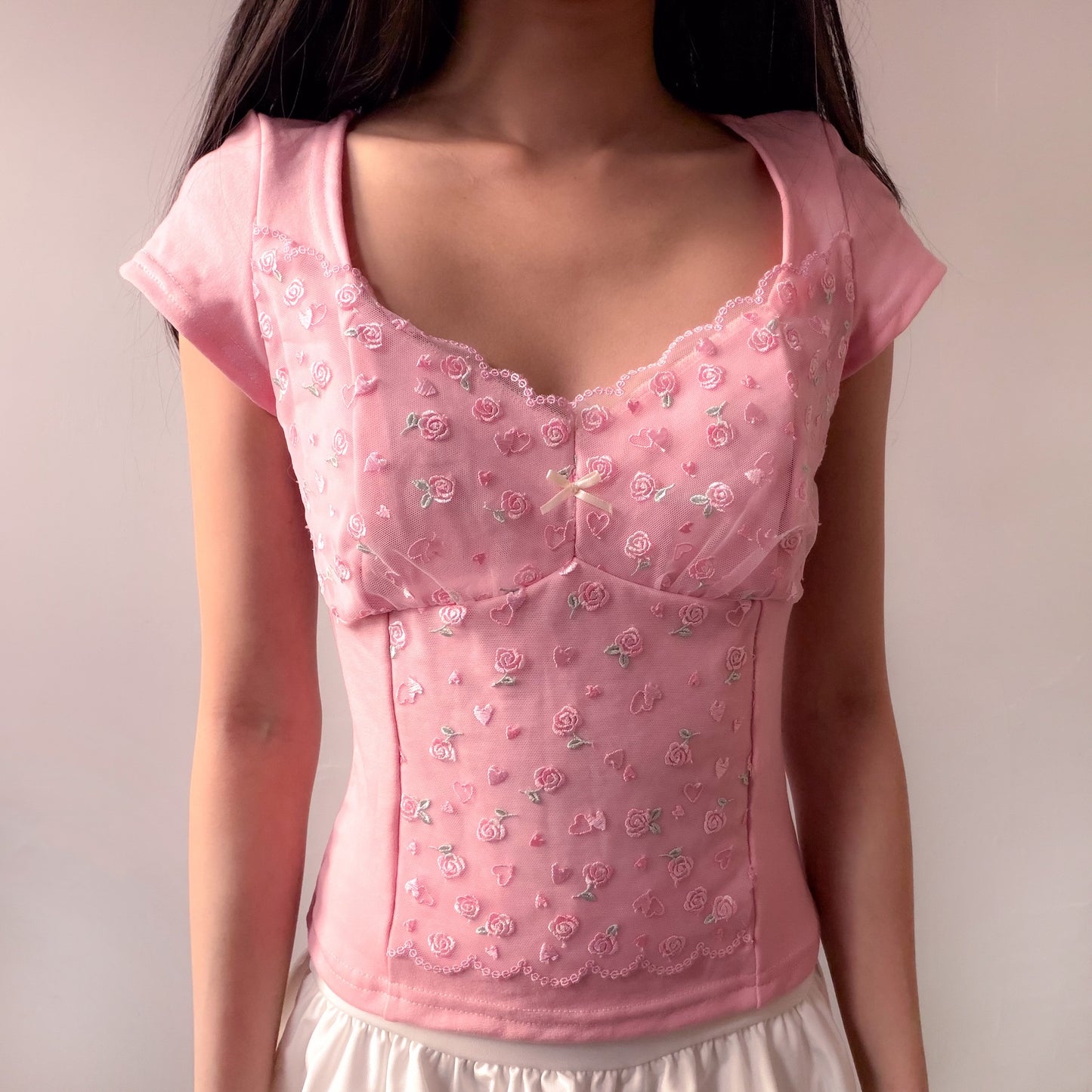 Sweet Rose Tee - LOW STOCK