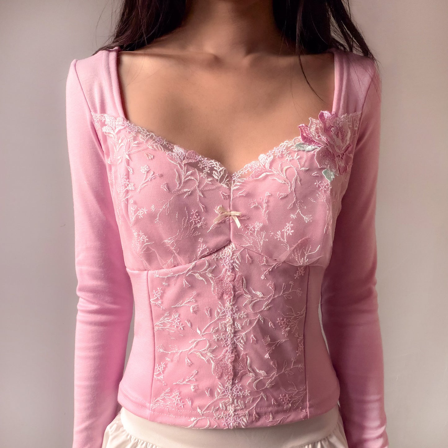 Dusk Lilacs Long Sleeve Tee