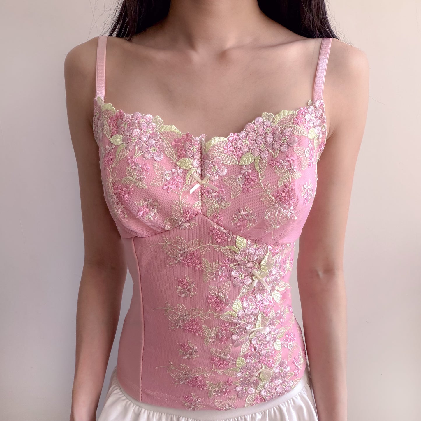 Violet Vineyard Asymmetric Top (Pink)