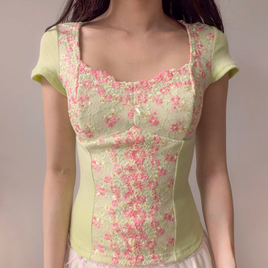 Enchanted Garden Cotton Tee