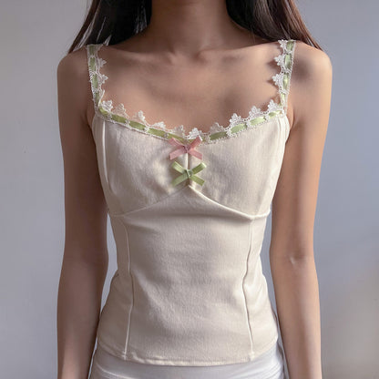 Green Apple Blossom Top