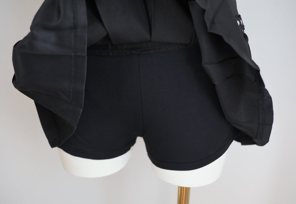 Midnight Pleated Skirt