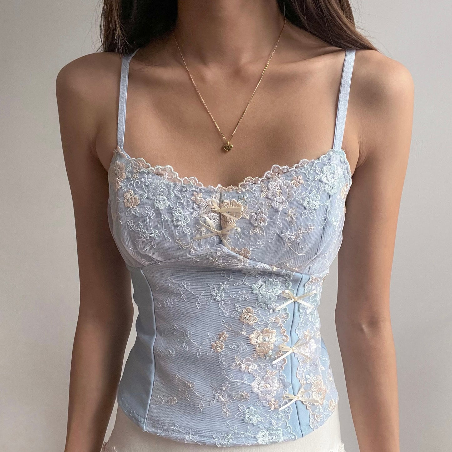 Sunkissed Garden Asymmetric Top