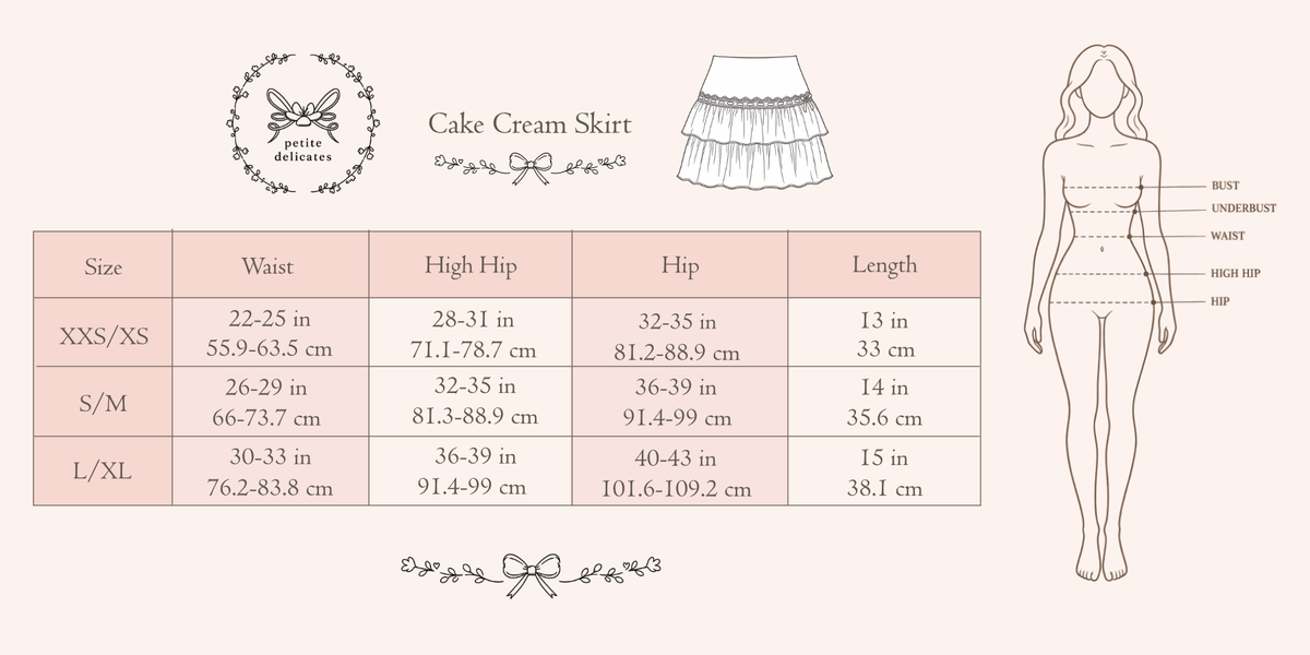 Cake Cream Skirt